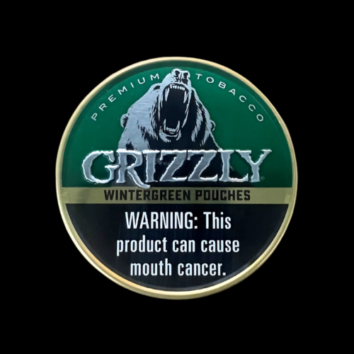 GRIZZLY Wintergreen Tobacco Pouches-7MG