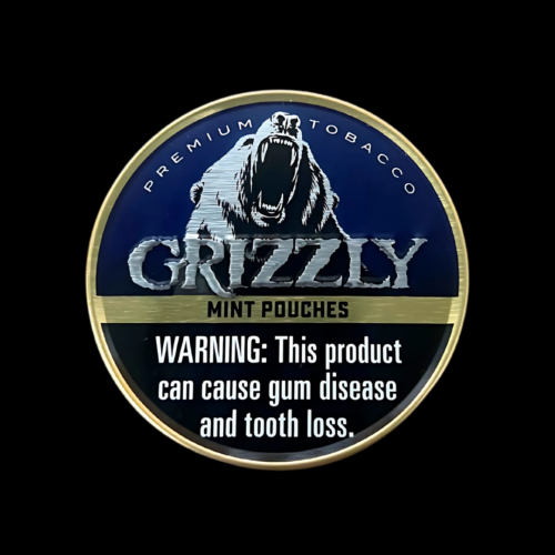 GRIZZLY Mint Tobacco Pouches