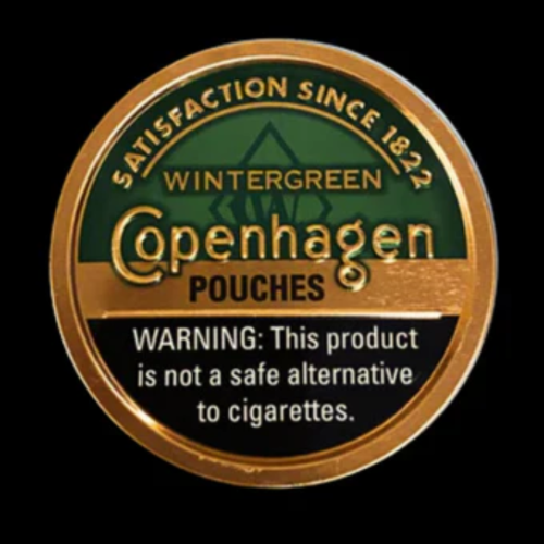 Copenhagen Wintergreen Pouches Tin
