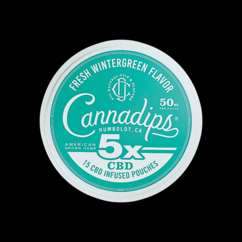 CANNADIPS 5X Wintergreen-50MG CBD