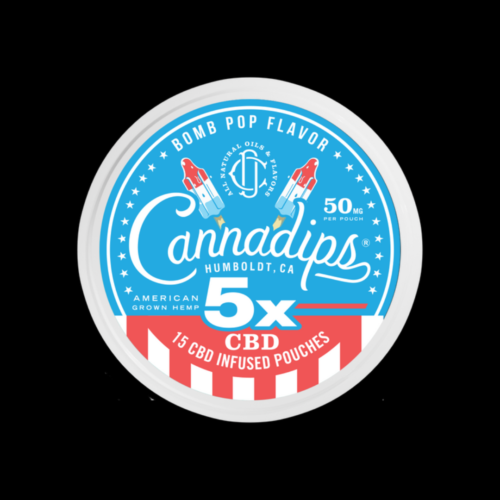 CANNADIPS 5X Bomb Pop-50MG CBD
