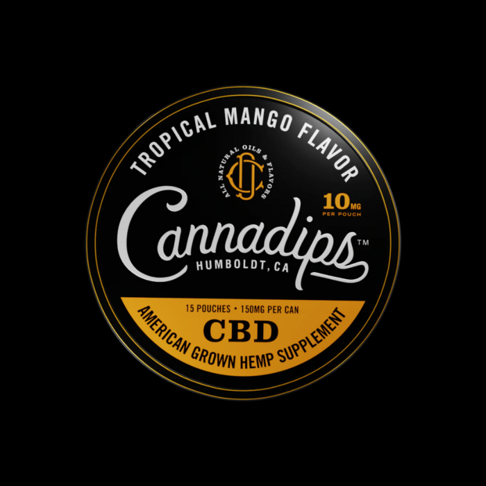 CANNADIPS Tropical Mango-10MG CBD