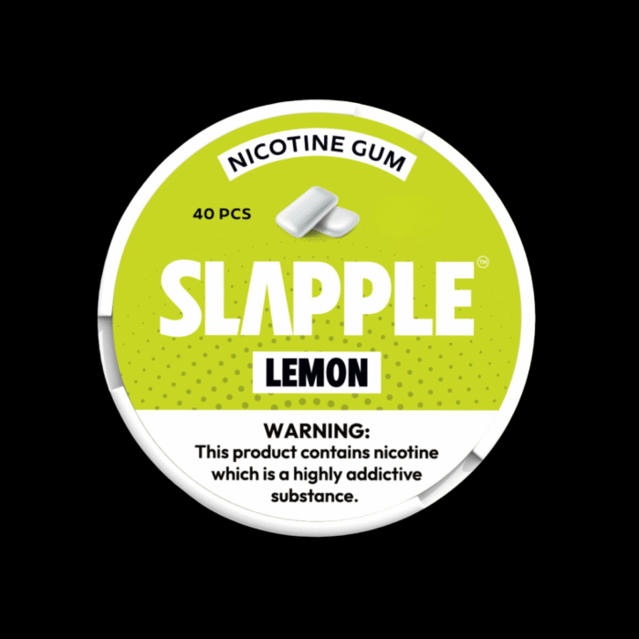 SLAPPLE GUM Lemon-4MG