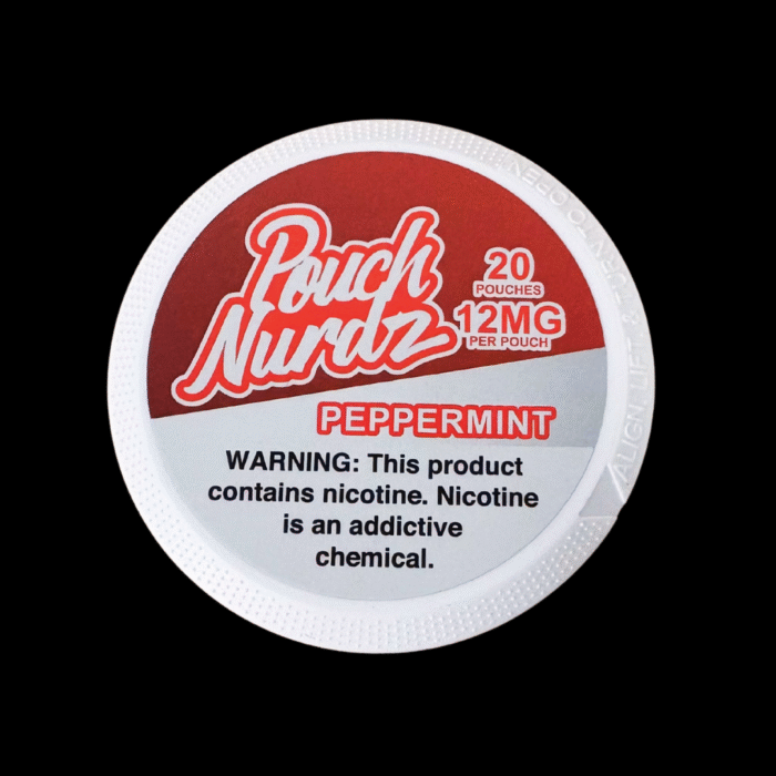 POUCH NURDZ Peppermint-12MG