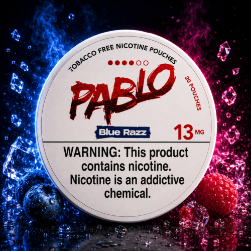 PABLO Blue Razz-13MG [US]